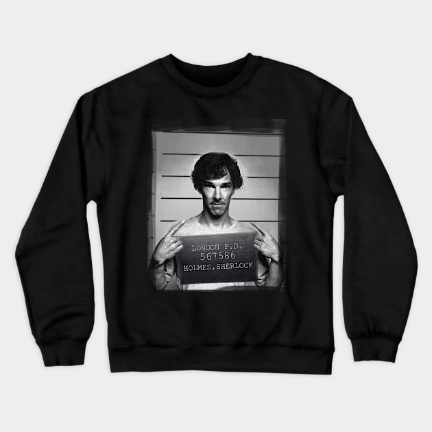 sherlocked Crewneck Sweatshirt by BerryBlossoms